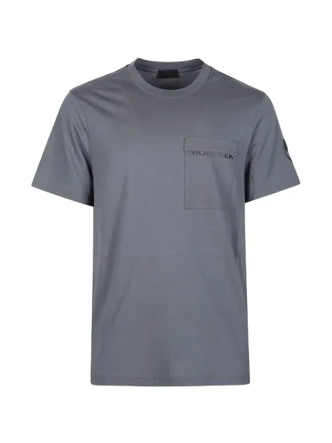 Moncler logo-print chest-pocket T-shirt