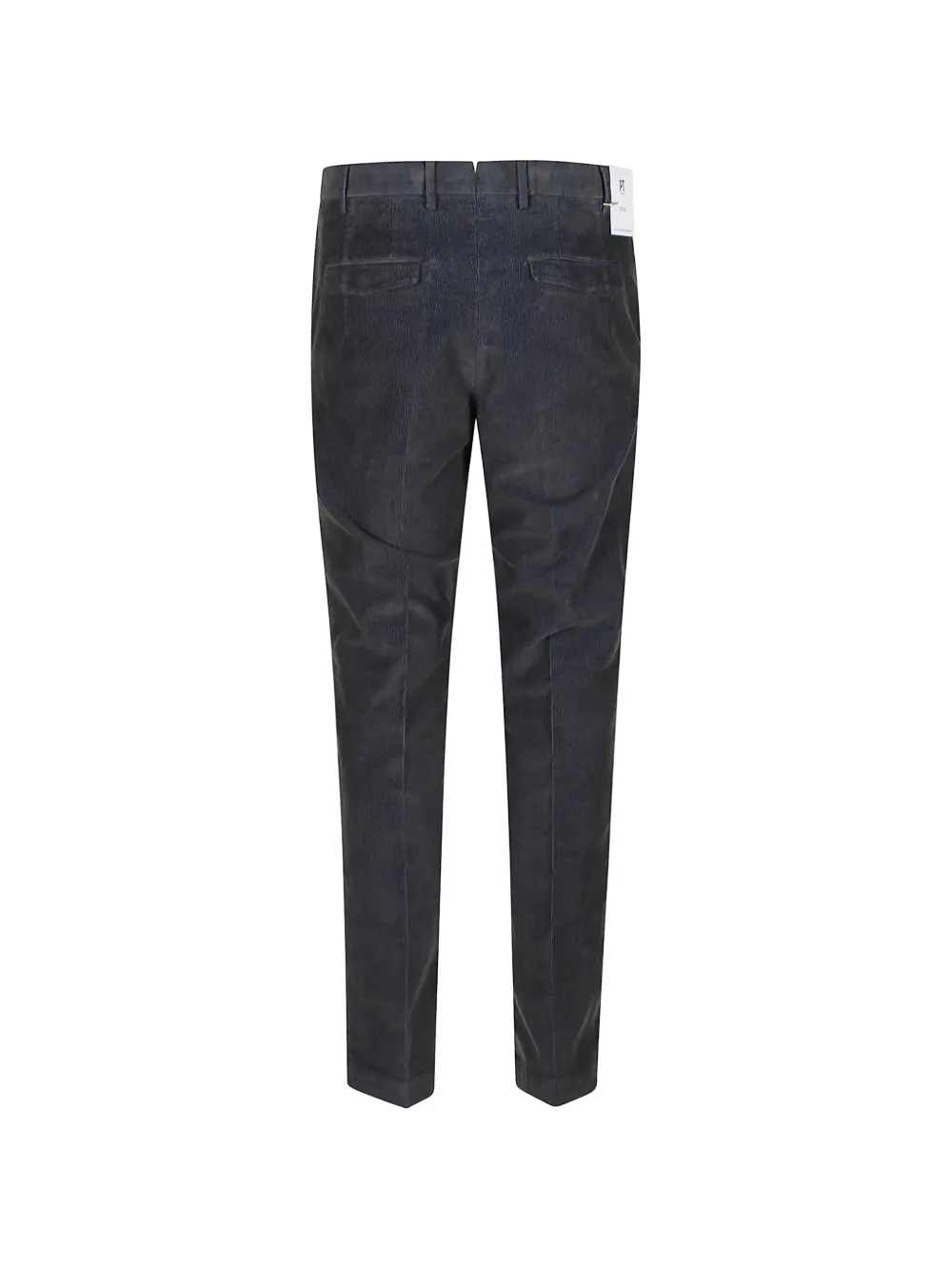 PT Torino Pantalon met riemlussen Blauw