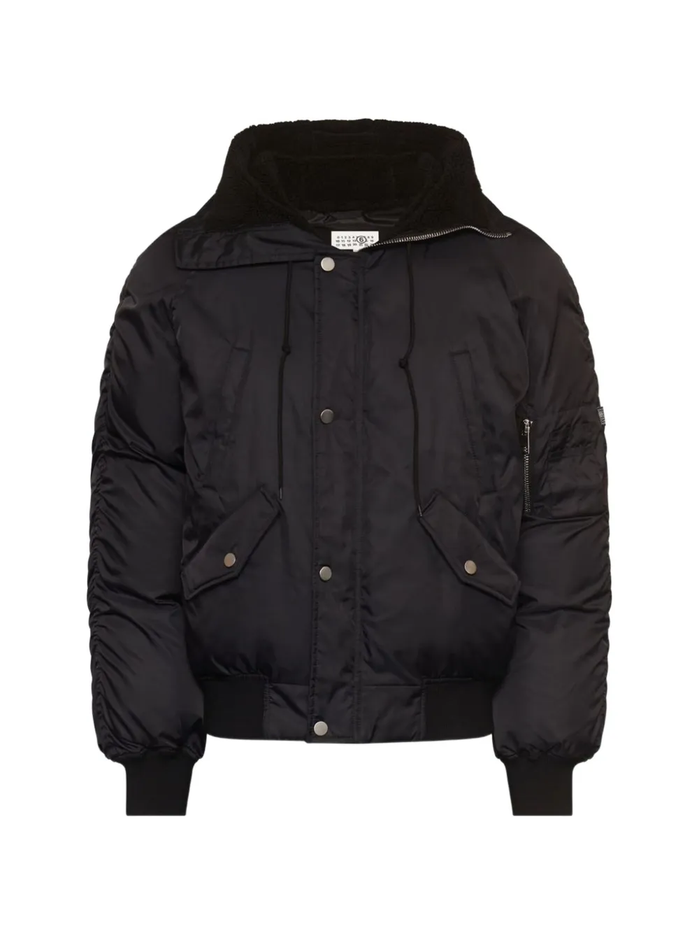 MM6 Maison Margiela hooded bomber jacket
