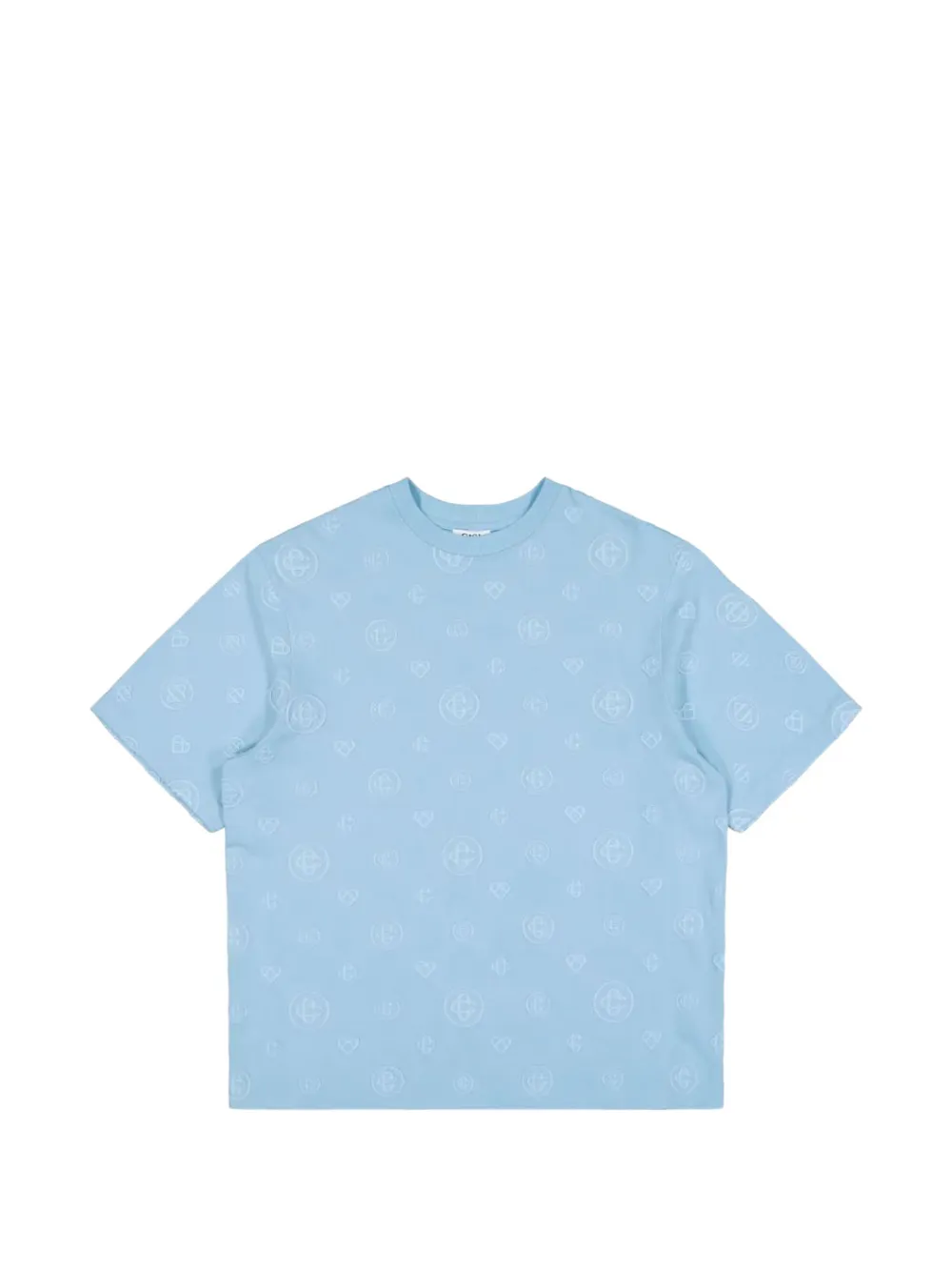 Casablanca monogram-jacquard T-shirt