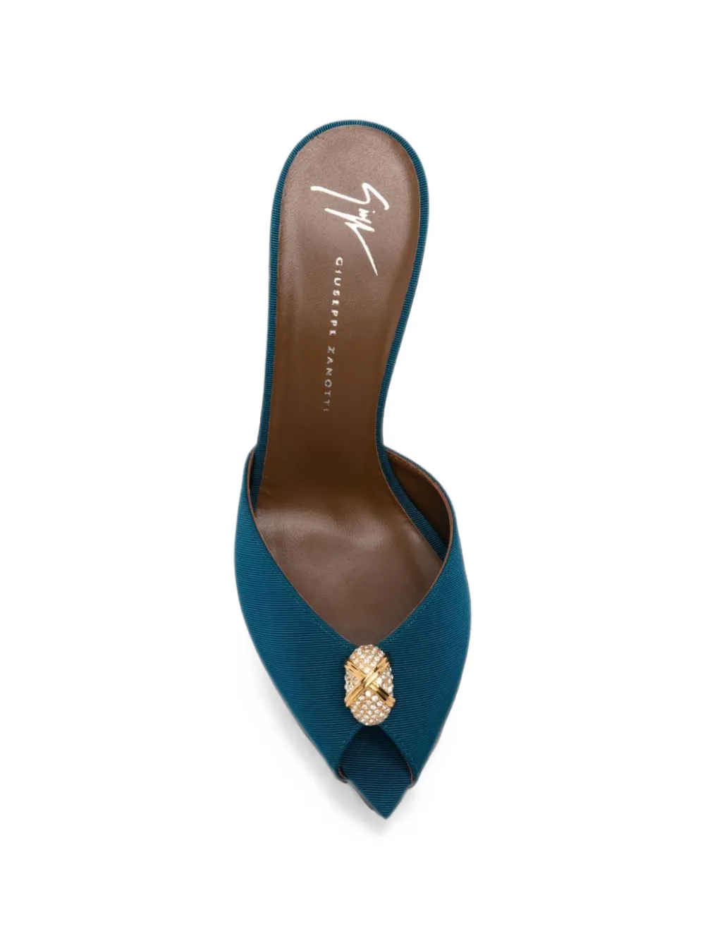 Giuseppe Zanotti Intriigo cocktail mules 90 Blauw