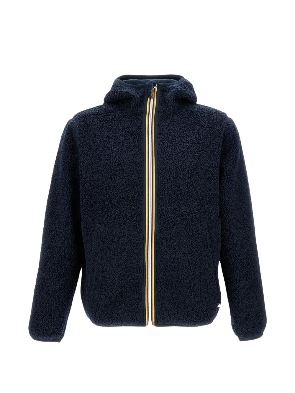 K-Way veste Jack Sherpa à capuche - Bleu