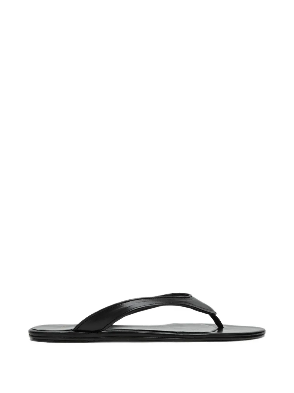 Jude Rue Leather Sandals In Schwarz