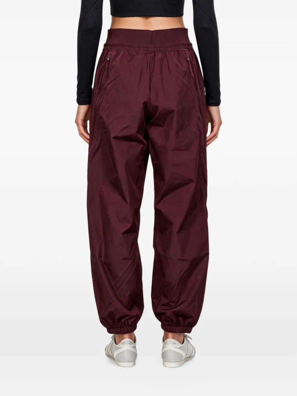 adidas by Stella McCartney x Stella McCartney trainingsbroek met logoprint Rood