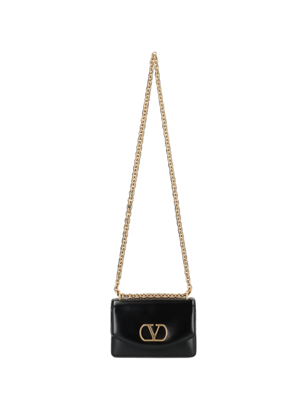 Valentino Garavani Vain chain-strap crossbody bag - Nero
