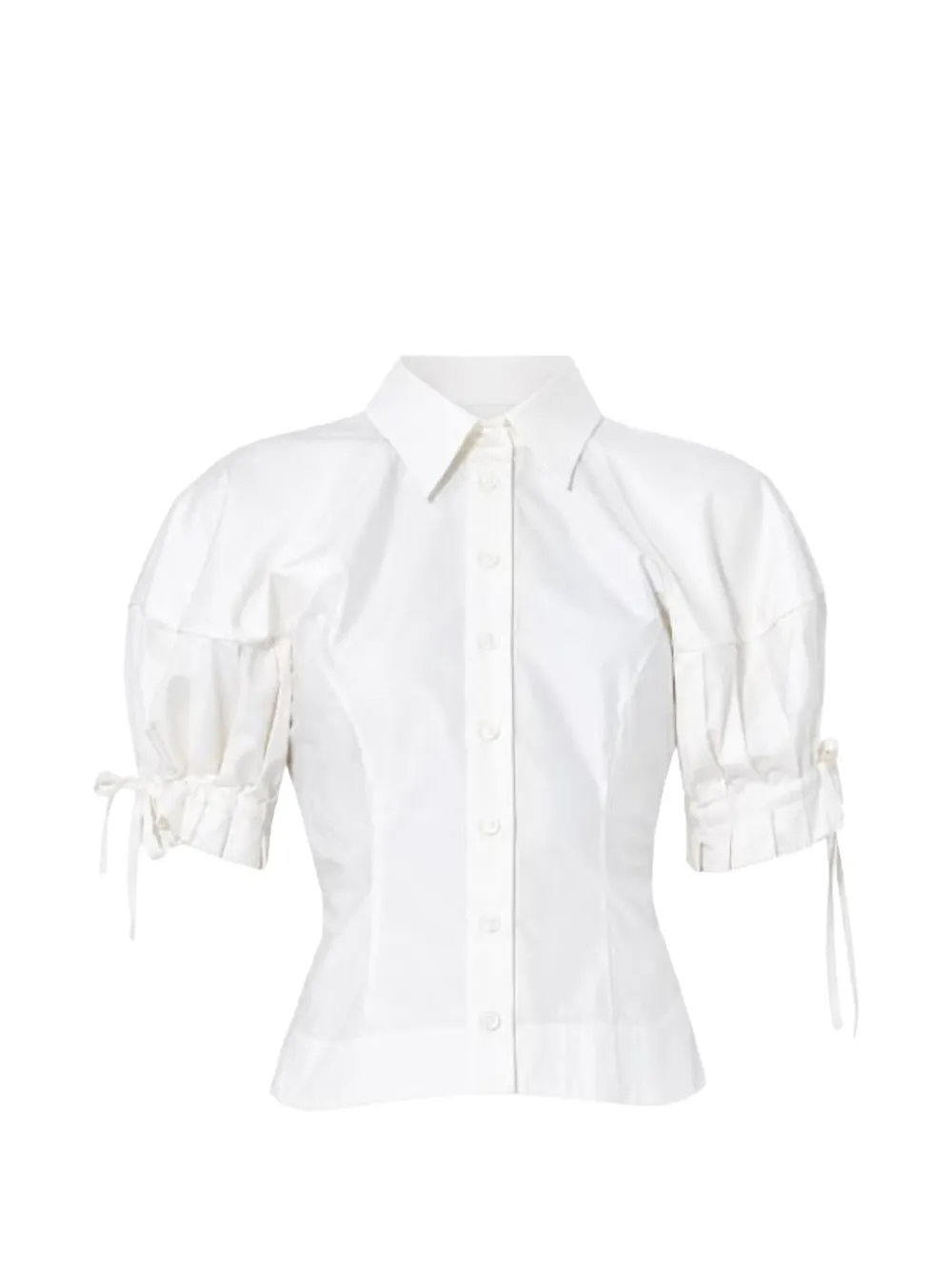 Vivienne Westwood puff-sleeves shirt Wit