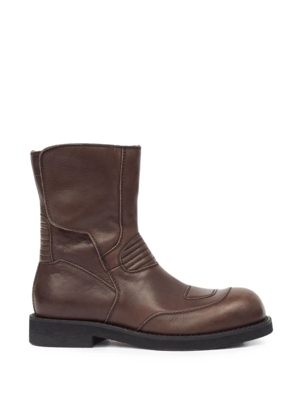 MM6 Maison Margiela quilted leather ankle boots