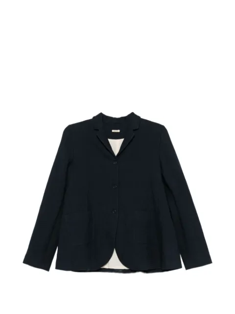 Apuntob notched-lapel patch-pocket jacket