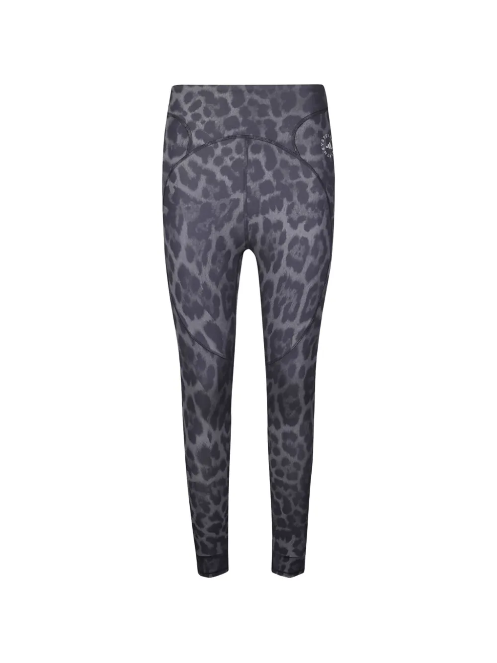 adidas by Stella McCartney x Stella McCartney leopard-print leggings - Grigio