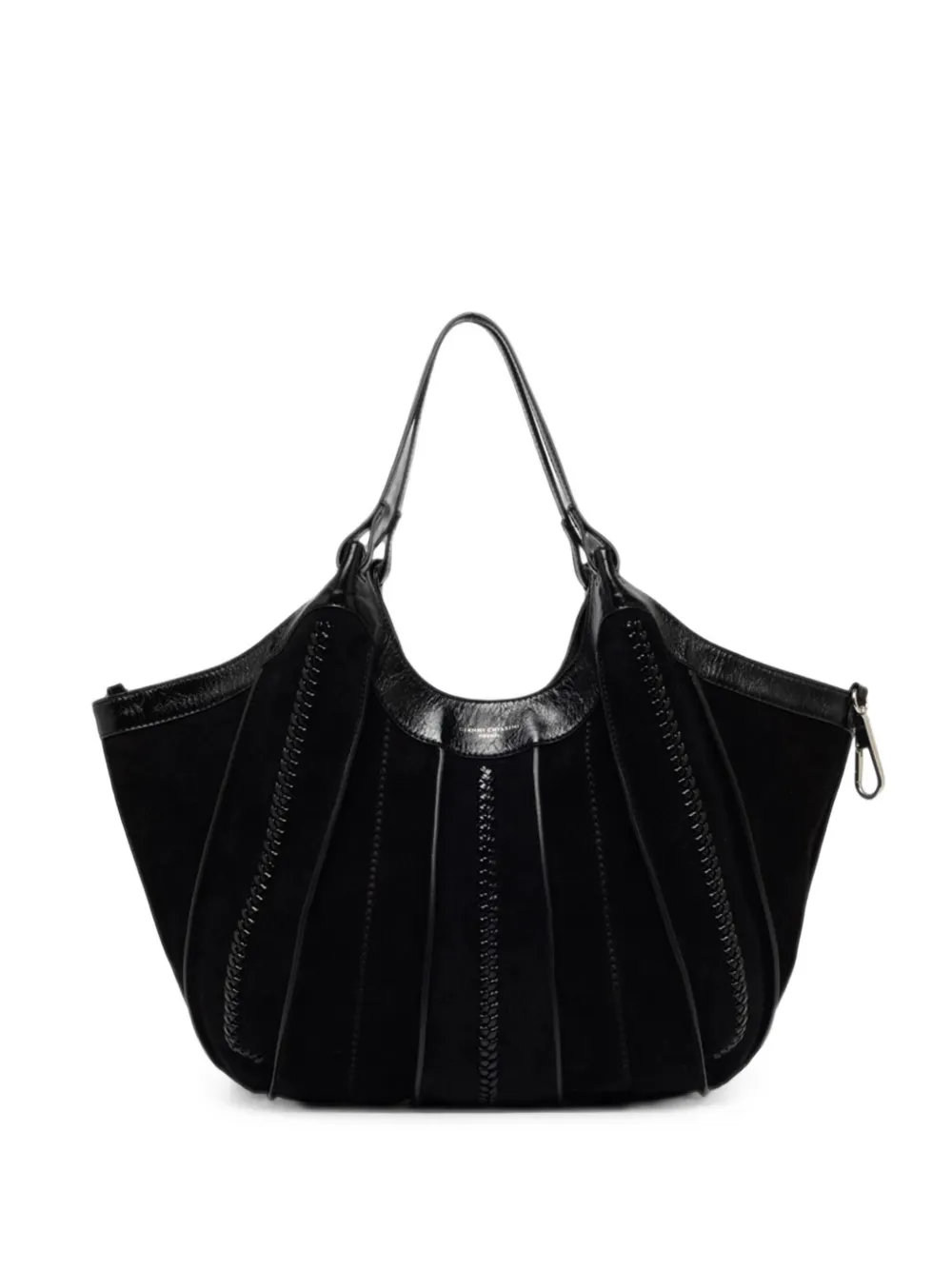 GIANNI CHIARINI Dua braided-detail shoulder bag
