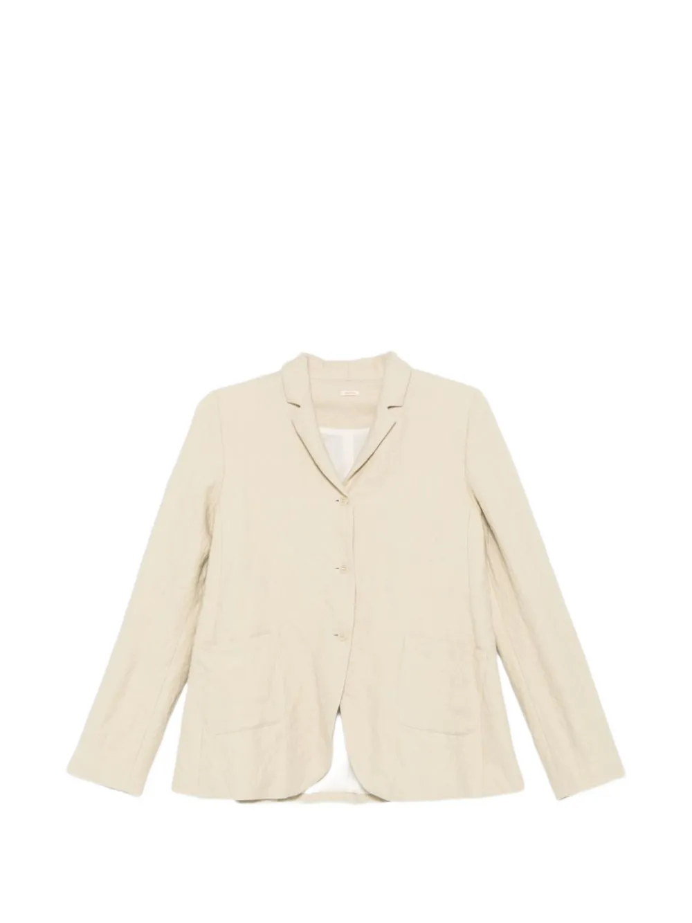 Apuntob button-fastening pocket-detail jacket
