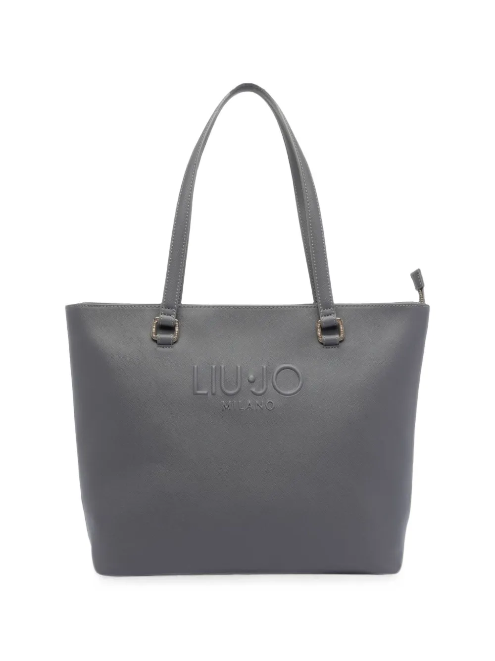 Liu •jo Embossed-logo Tote Bag In Blue
