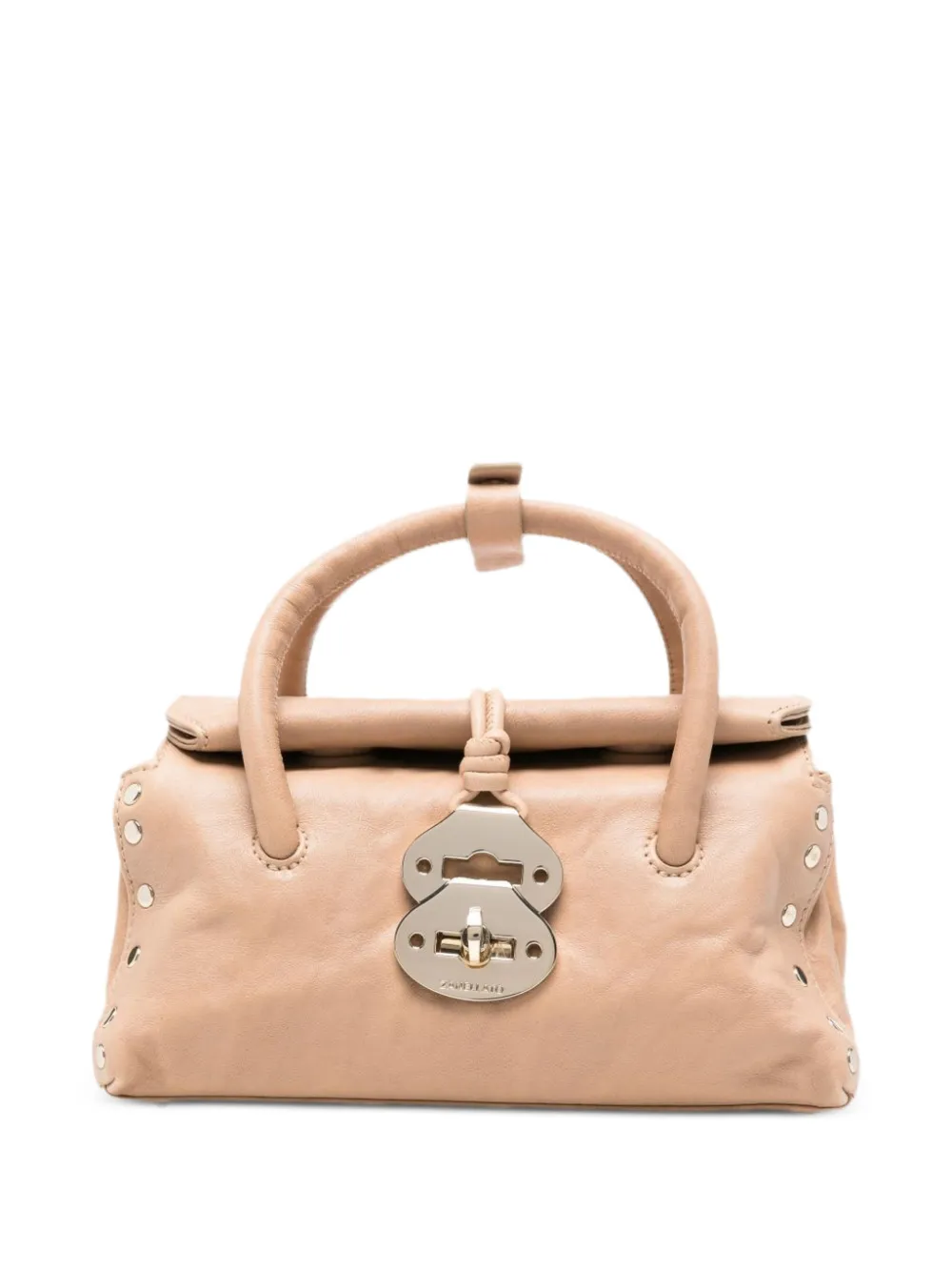 Zanellato Dotta Officina Baby leren shopper Beige