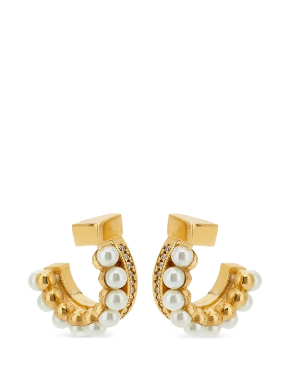 Ferragamo Ohrringe mit Anhänger - Gold