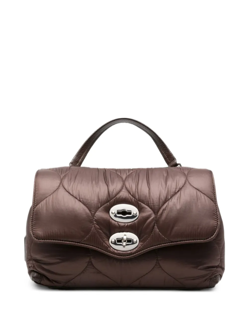 Zanellato small Postina® quilted tote bag - Marrone