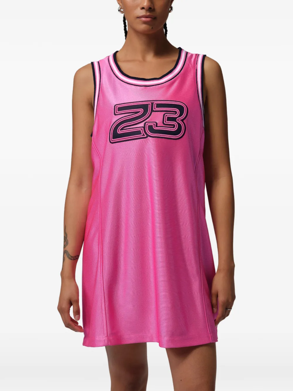 Nike Jordan Flight jersey mini-jurk Roze