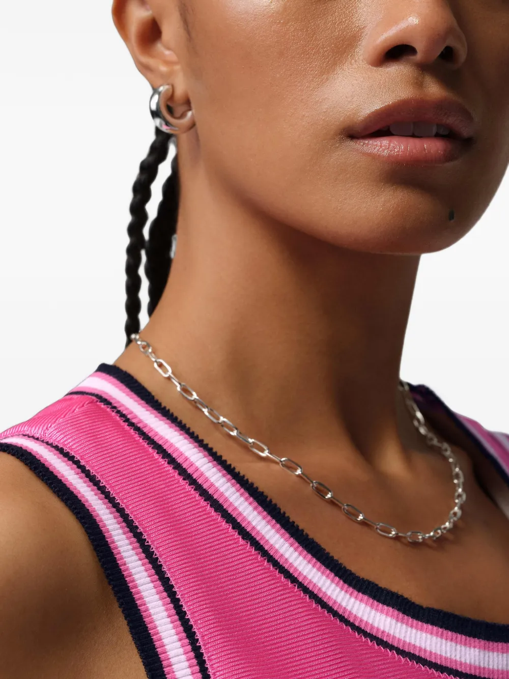 Nike Jordan Flight jersey mini-jurk Roze