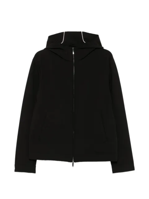 Emporio Armani hooded zip-up jacket