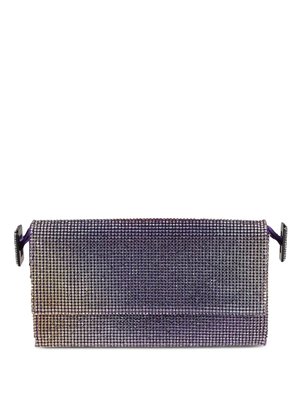Benedetta Bruzziches Vittissima crystal-embellished clutch - Violett
