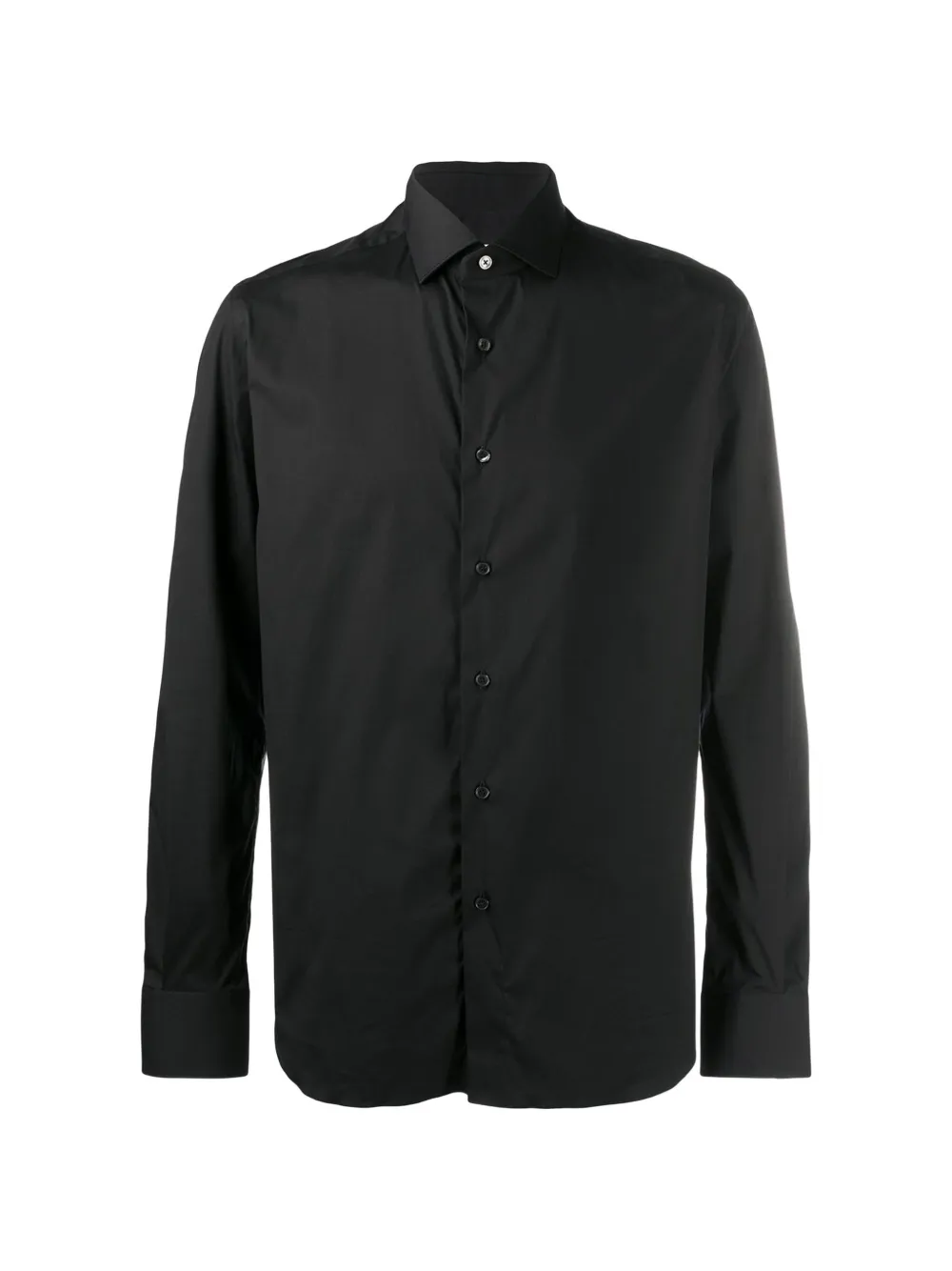 Xacus spread-collar button-up shirt