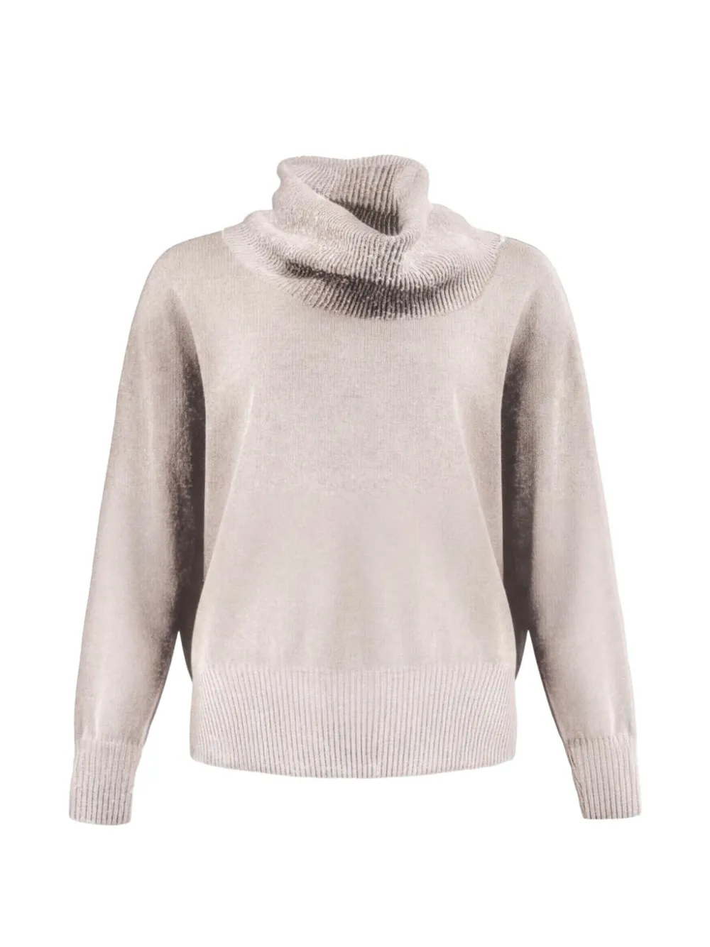 D.Exterior cowl-neck sweater - Tons neutres D.Exterior cowl-neck sweater - Tons neutres