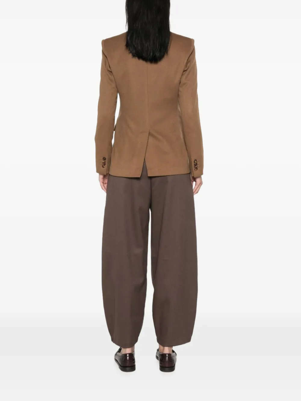 Tagliatore Blazer met dubbele rij knopen Bruin