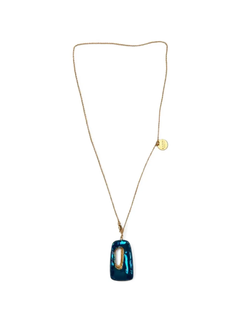 Marni astral-pendant necklace