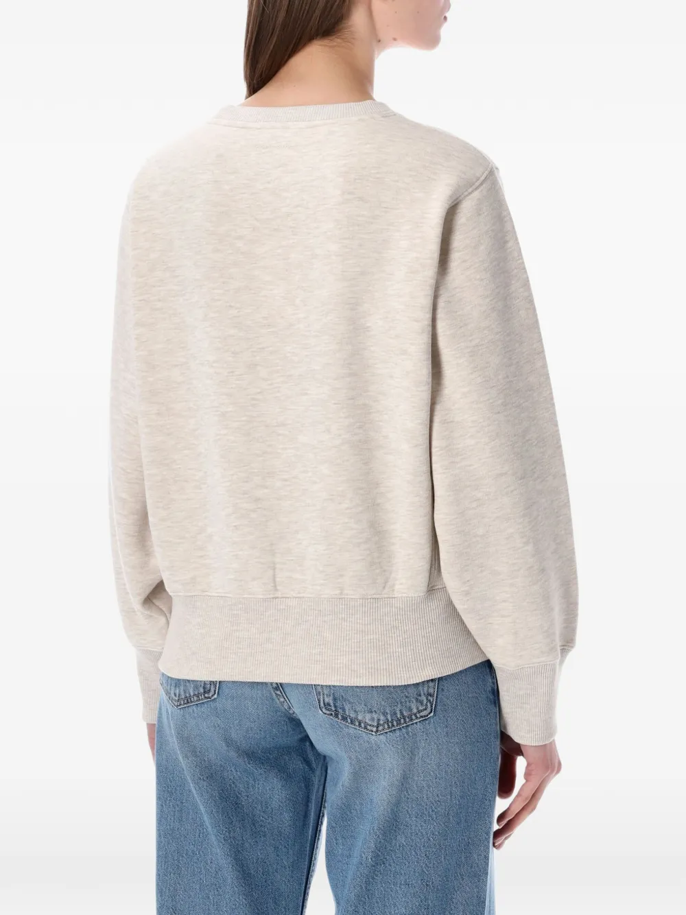 ANINE BING Harry logo-patch sweatshirt