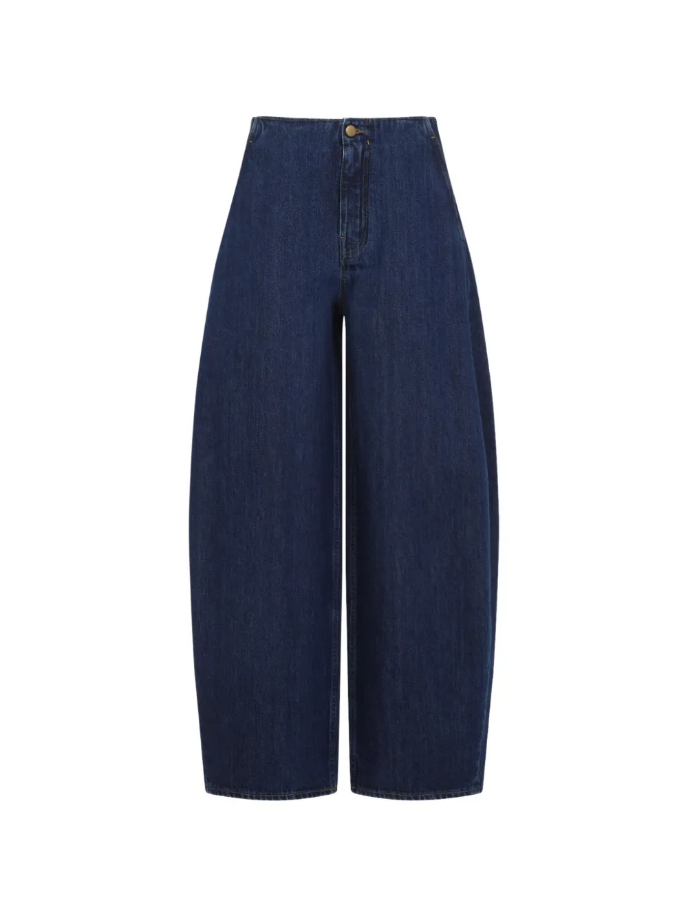 Jil Sander curved-leg jeans - Blu