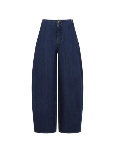 Jil Sander curved-leg jeans