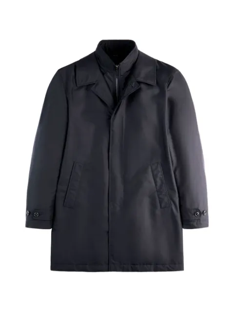 Fay long-sleeve snap-button coat