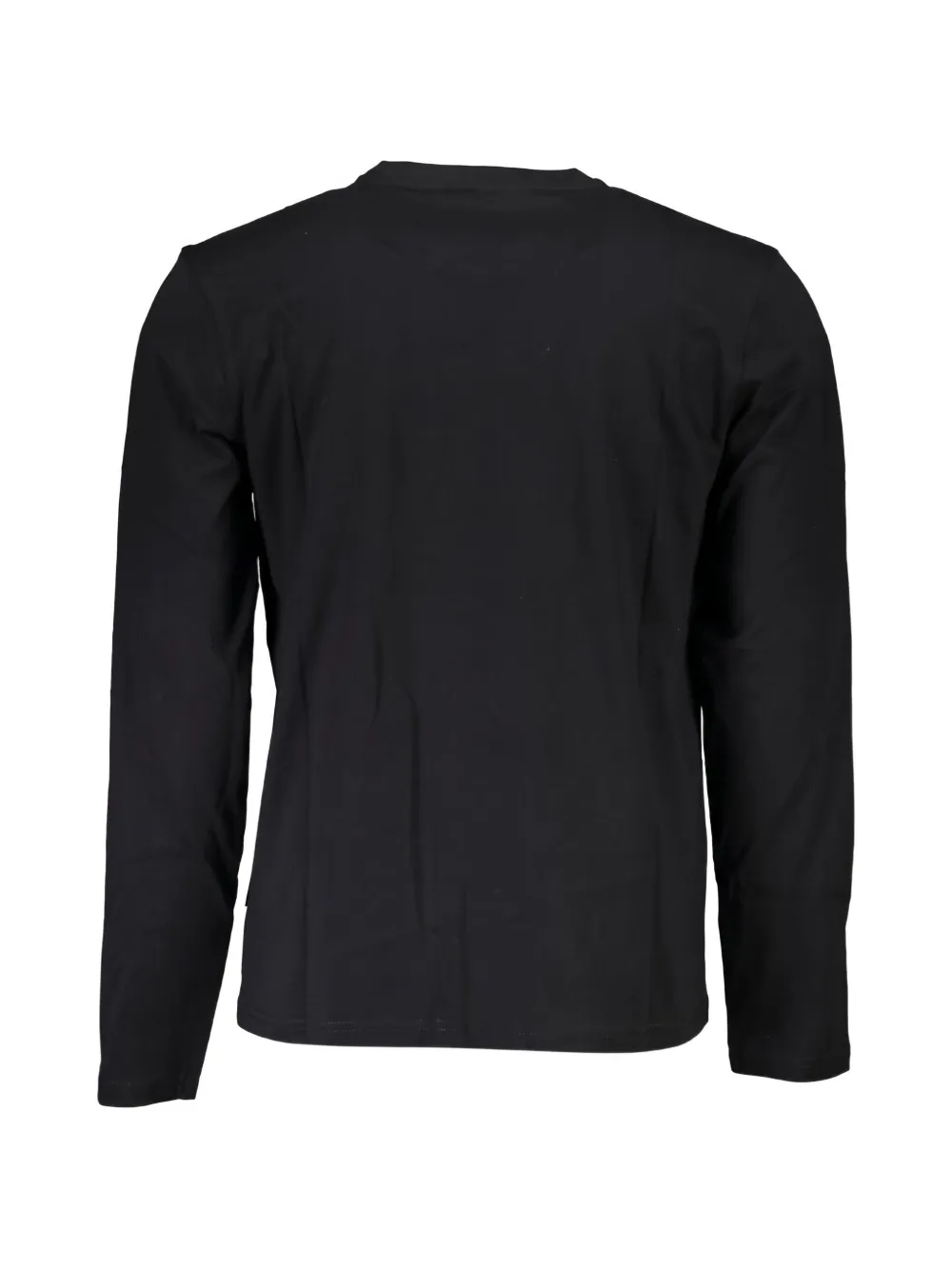 Napapijri Salis T-shirt met logopatch en lange mouwen Zwart