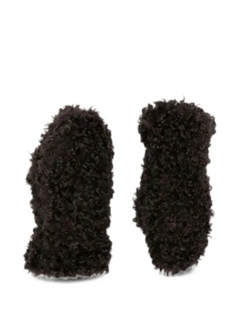 Apparis Coco faux-shearling mittens