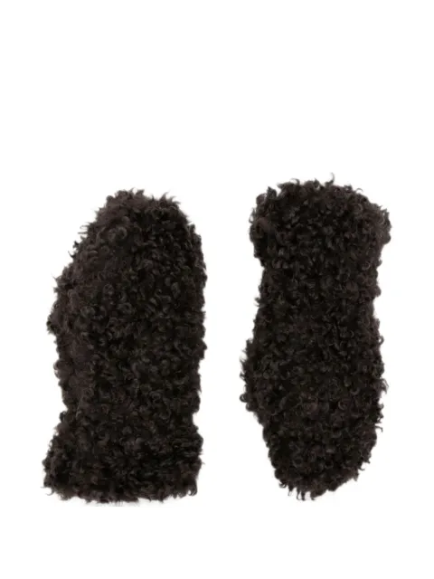 Apparis Coco faux-shearling mittens