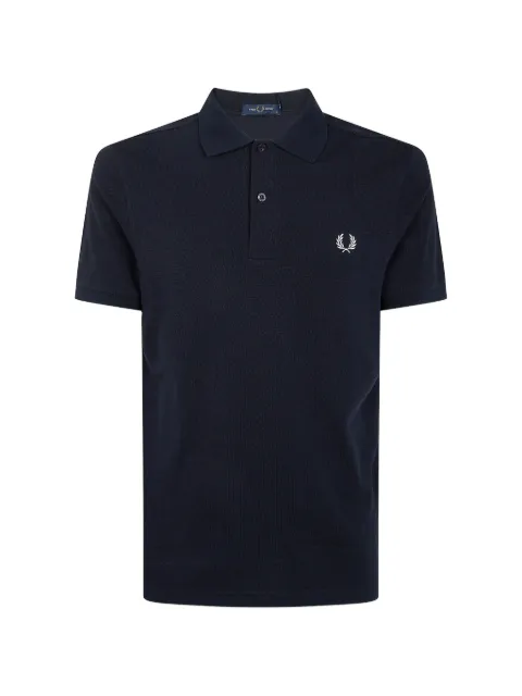 Fred Perry logo-embroidered piqué polo shirt