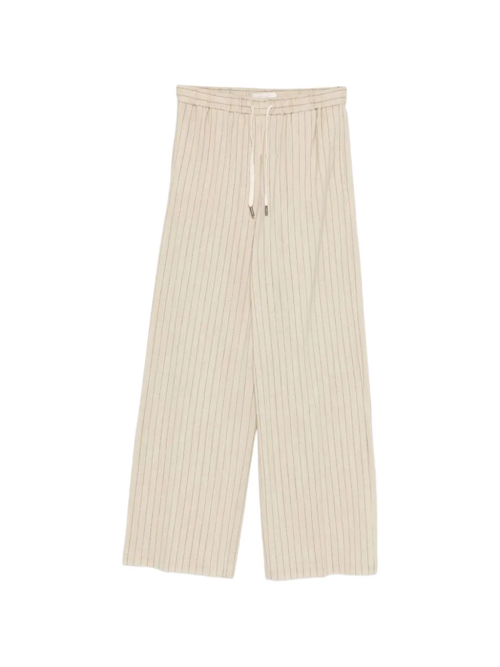 Circolo 1901 pinstripe drawstring-waist trousers - Toni neutri