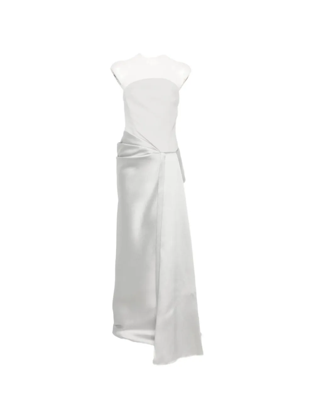 Solace London Seri strapless draped maxi dress