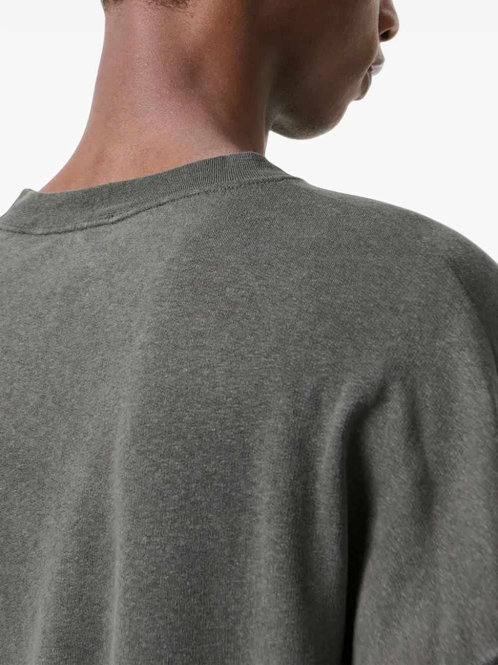 OUR LEGACY crew-neck dropped-shoulder sweatshirt Grijs