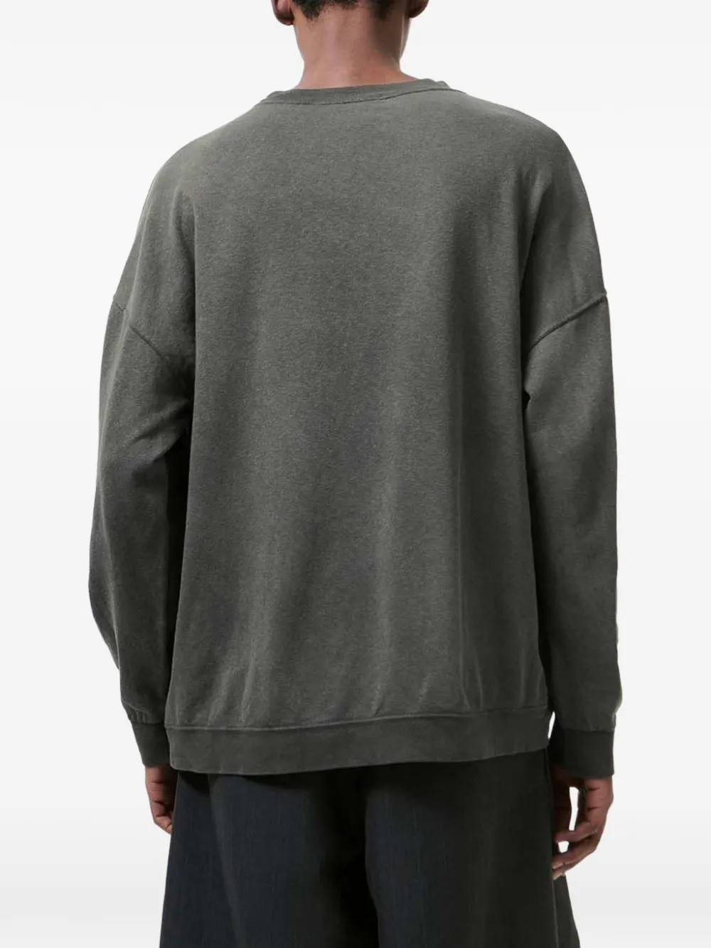 OUR LEGACY crew-neck dropped-shoulder sweatshirt Grijs