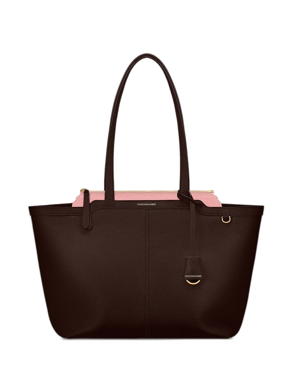MAISON de SABRÉ The Switch leather tote bag - Marrone