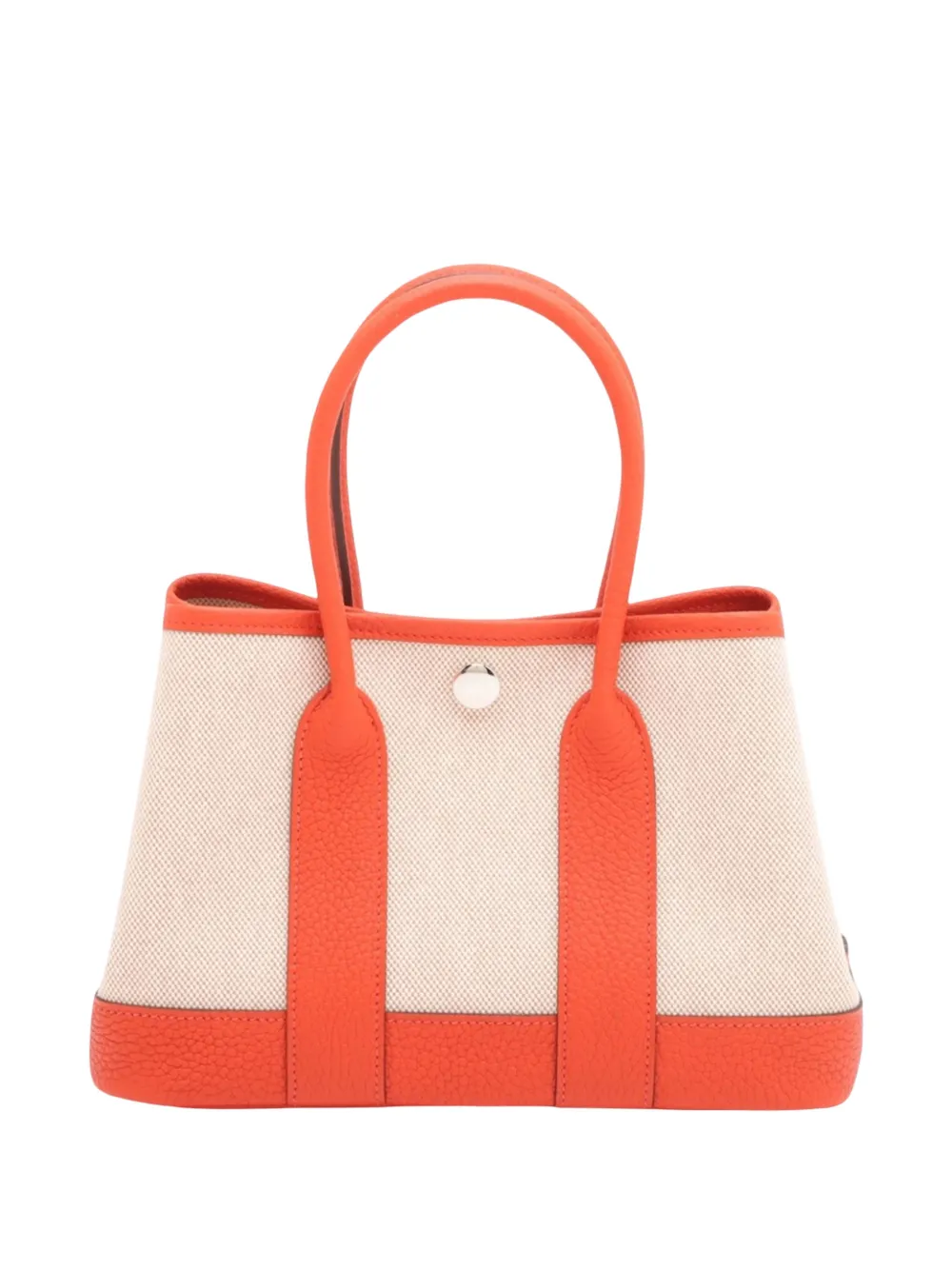 Hermès Pre-Owned 2025 Toile and Negonda Neo Garden 23 tote bag - Toni neutri