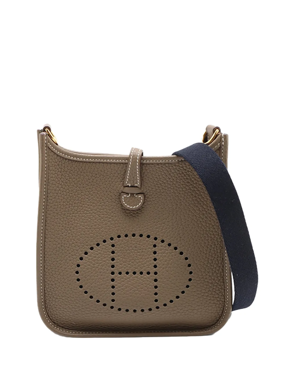 Hermès Pre-Owned 2022 Clemence Evelyne Amazone Umhängetasche 16cm - Braun