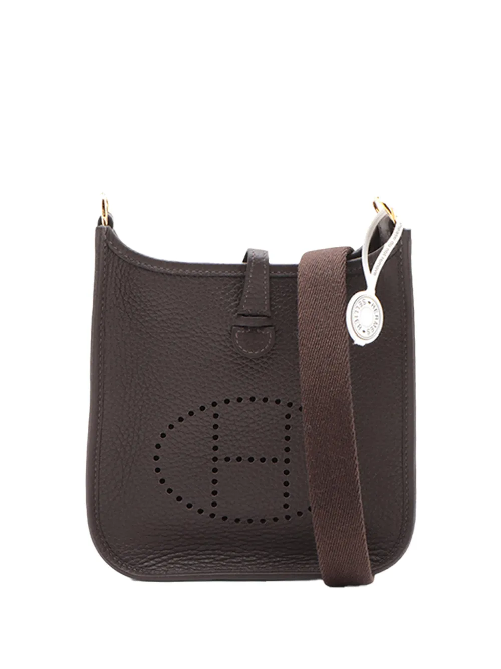 Hermès Pre-Owned 2025 Clemence Evelyne I Amazone Umhängetasche 16cm - Braun