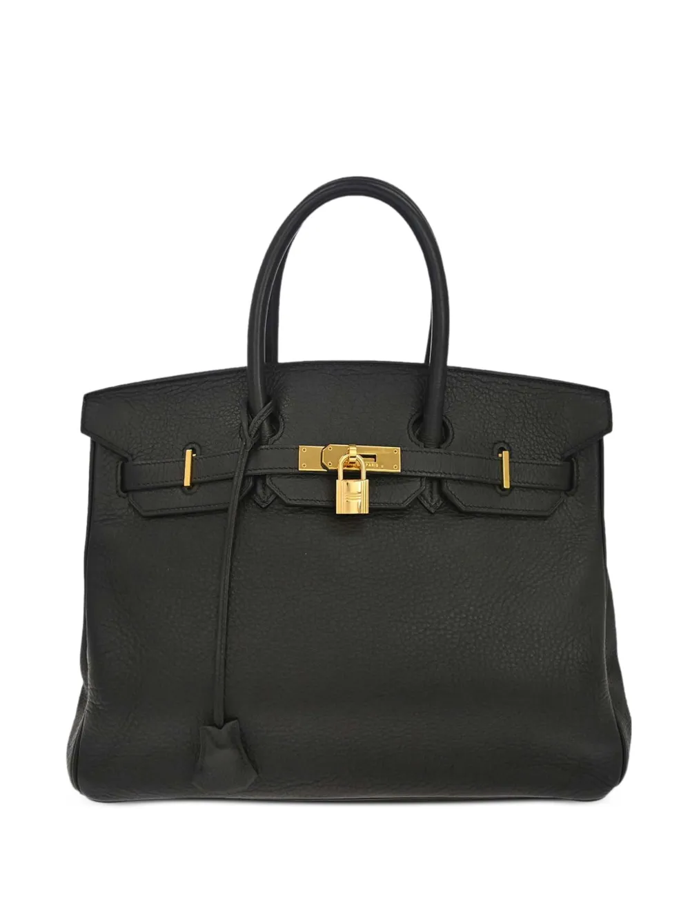 Hermès Pre-Owned 2003 35 Taurillon Clemence Birkin handbag - Schwarz
