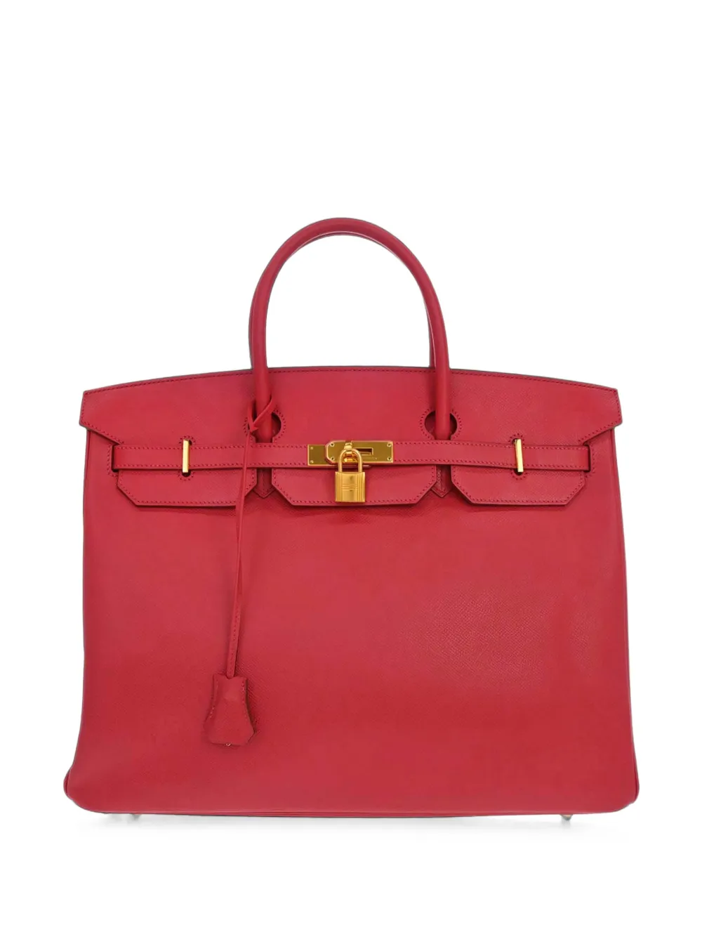Hermès Pre-Owned 2011 Epsom Birkin 40 leather tote bag - Rouge