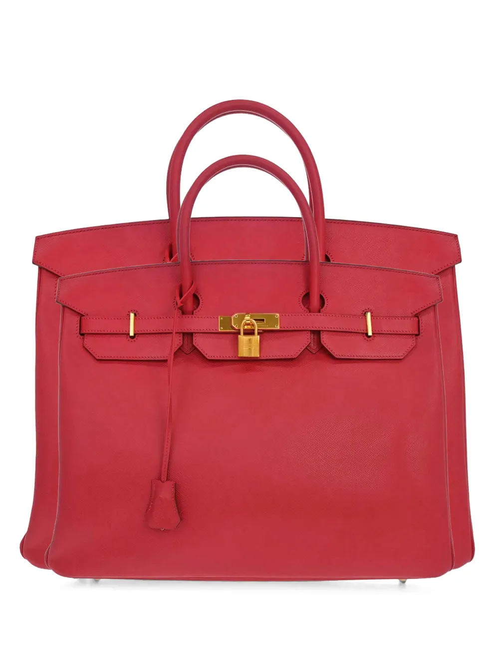 Hermès Pre-Owned 2011 Epsom Birkin 40 leather tote bag - Red