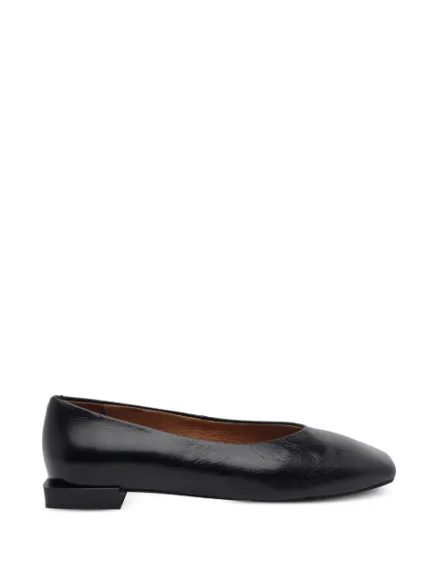 ANGEL ALARCON leather ballet flats