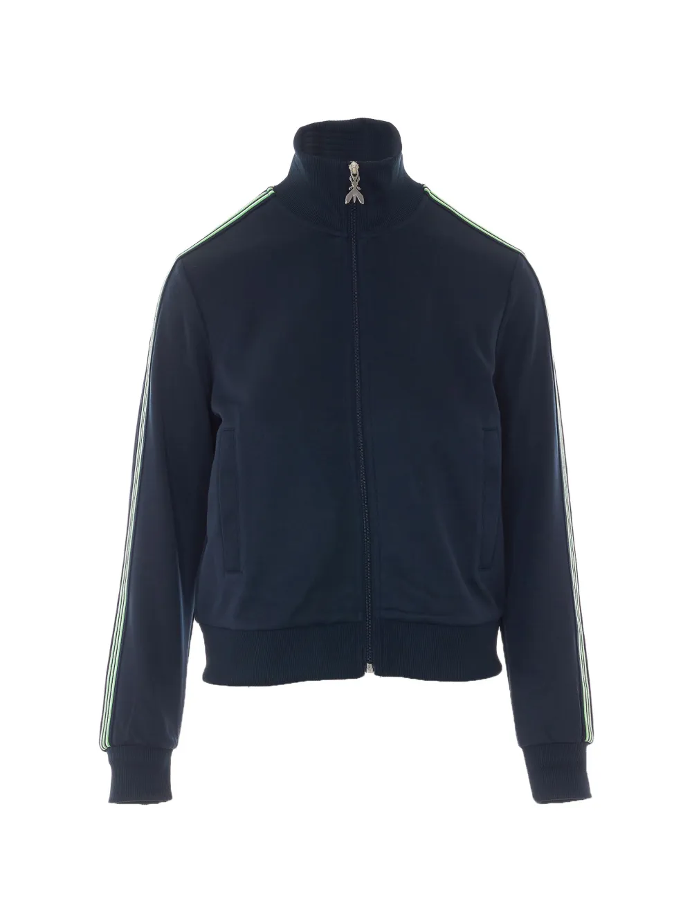 Patrizia Pepe side-stripe track jacket - Blau