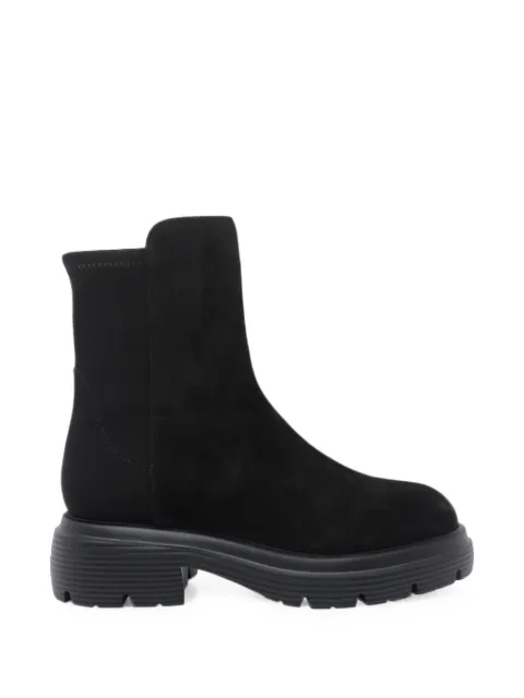 Stuart Weitzman lug-sole ankle boots