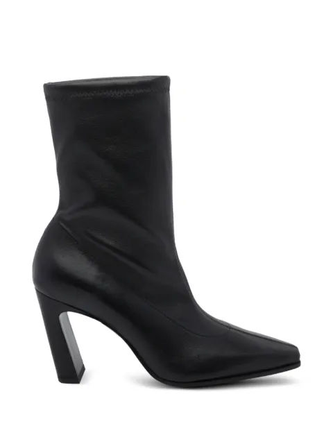 Stuart Weitzman square-toe ankle boots